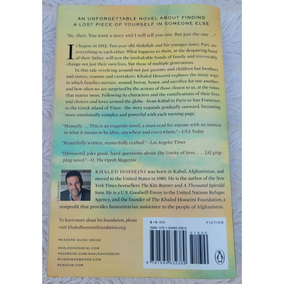 And the Mountains Echoed paperback book - Picture 5 of 16